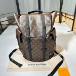 L-V BACKPACK BROWN