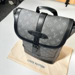 L-V BACKPACK BLACK GREY - Image 3