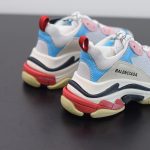 TRIPLE WHITE PINK/BLUE