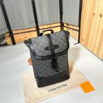 L-V BACKPACK BLACK GREY - Image 2