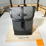 L-V BACKPACK BLACK GREY