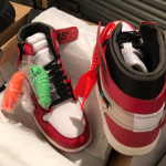 OFF RED J's