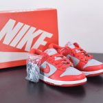 DUNK LOW RED/GREY