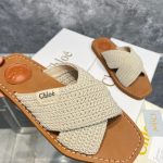 CHLOE WOVEN SLIDER