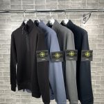 STONI HAlF ZIP BLACK