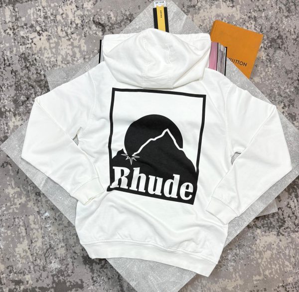 Hude Hoodie White - Image 2