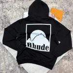 Hude Hoodie Black