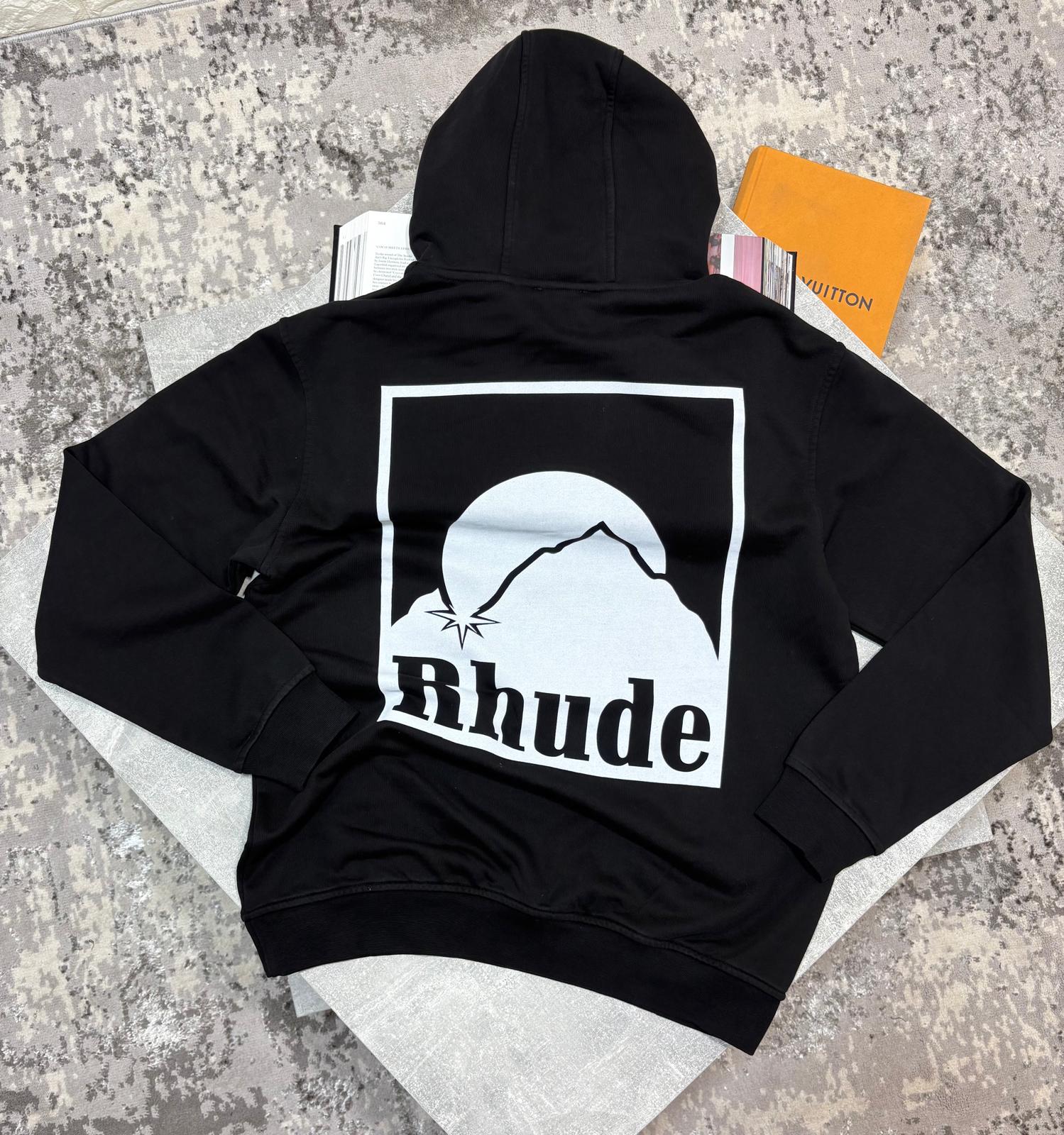 Hude Hoodie Black - Image 2