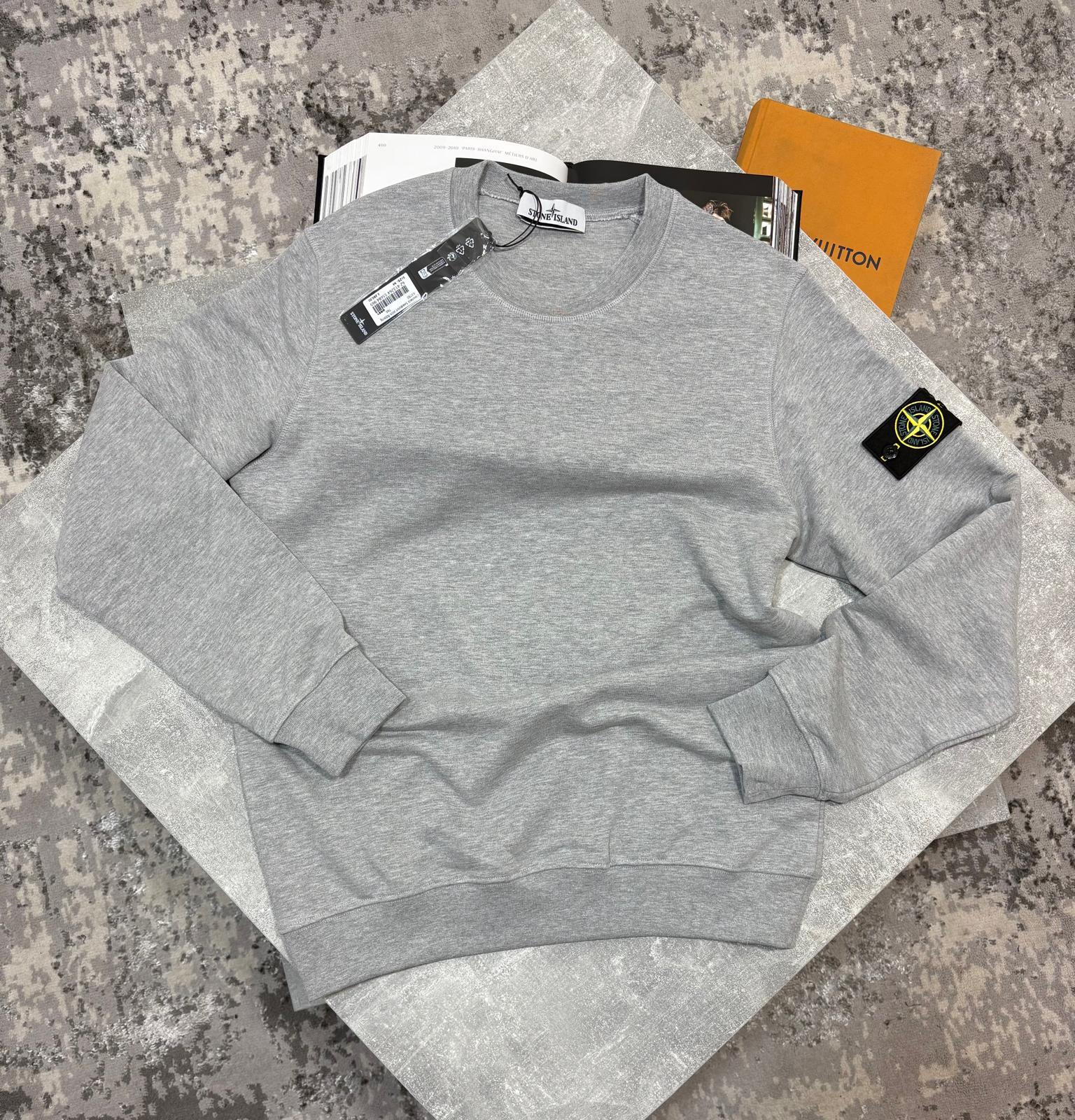 Stone Island Jumper Grey - Image 2