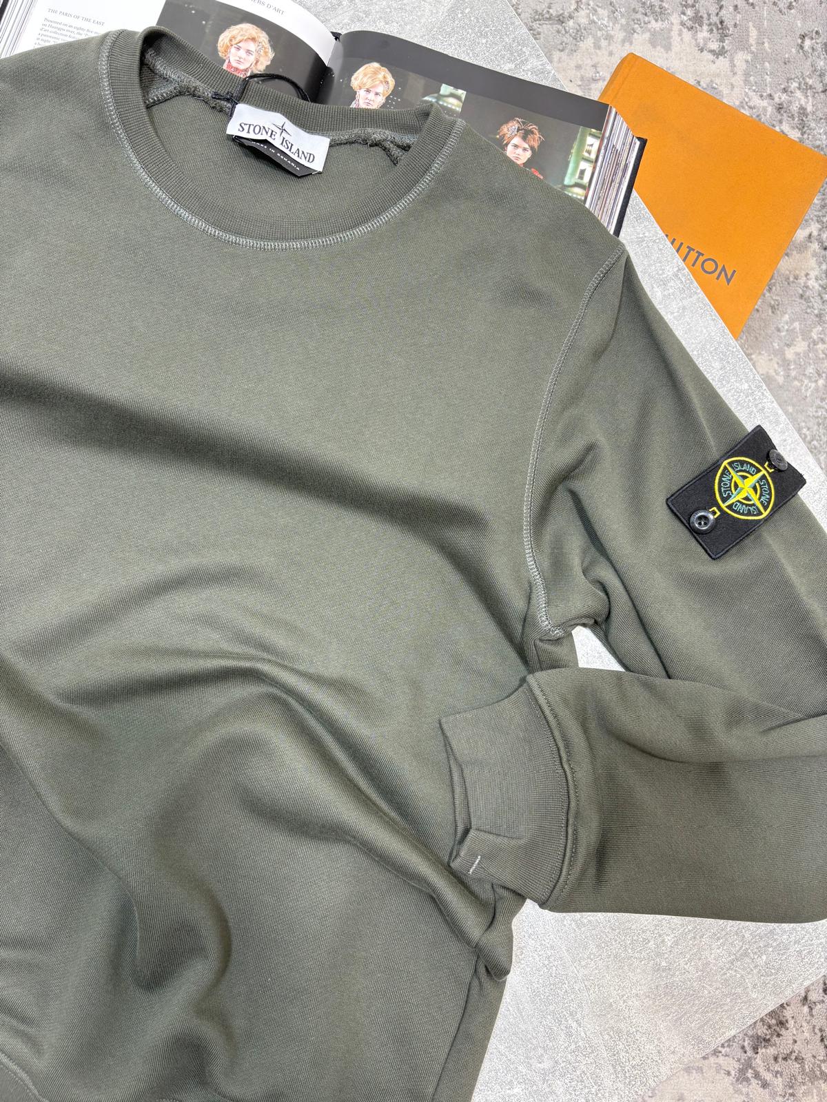 Stone Island Jumper khaki - Image 2