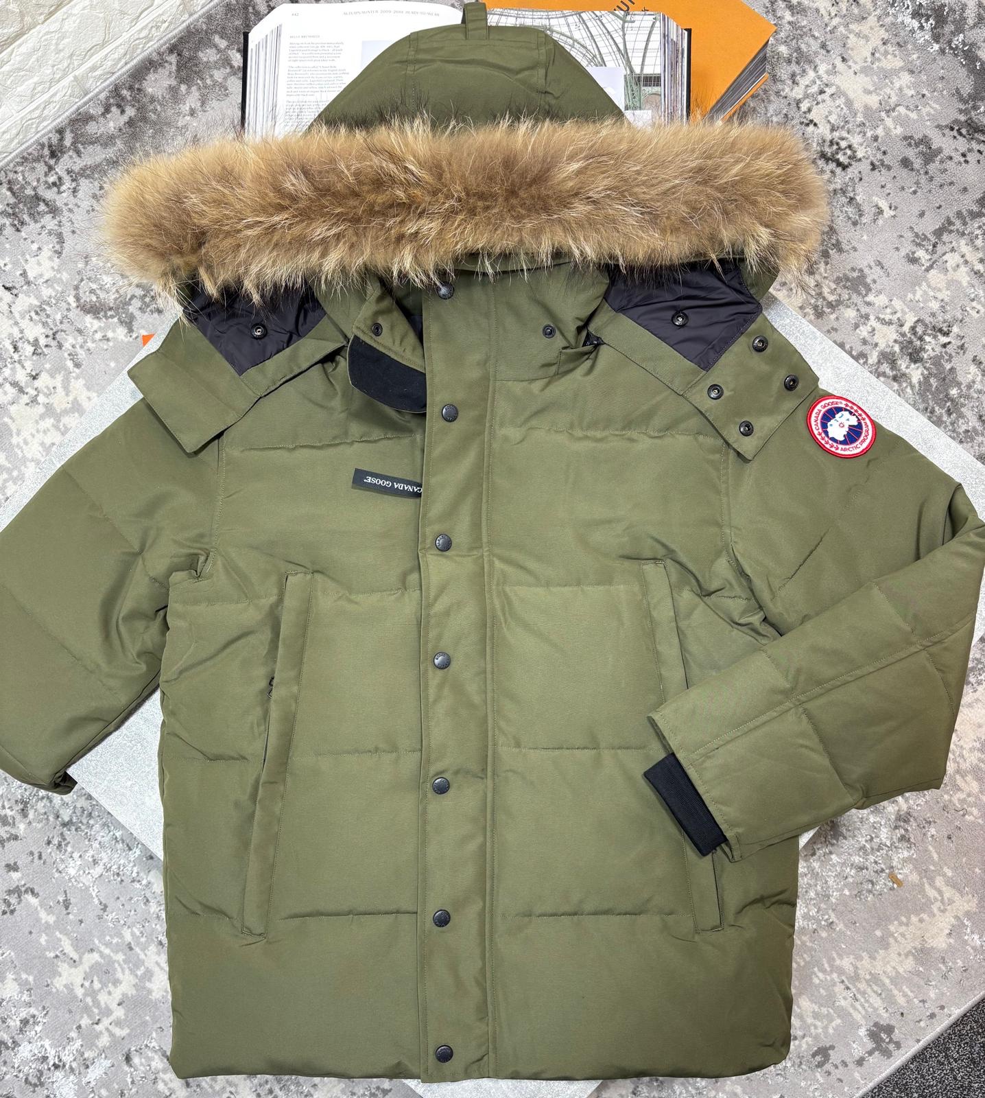 Goose Wyndham Jacket - Detachable Fur - Image 4