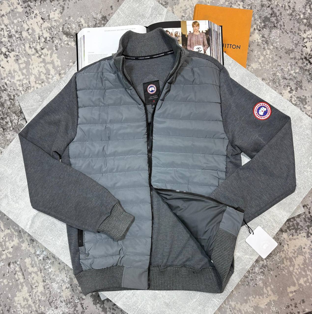Goose hybridge Jacket GREY - Image 2