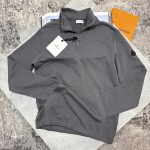 CLER 1/4 zips Charcoal