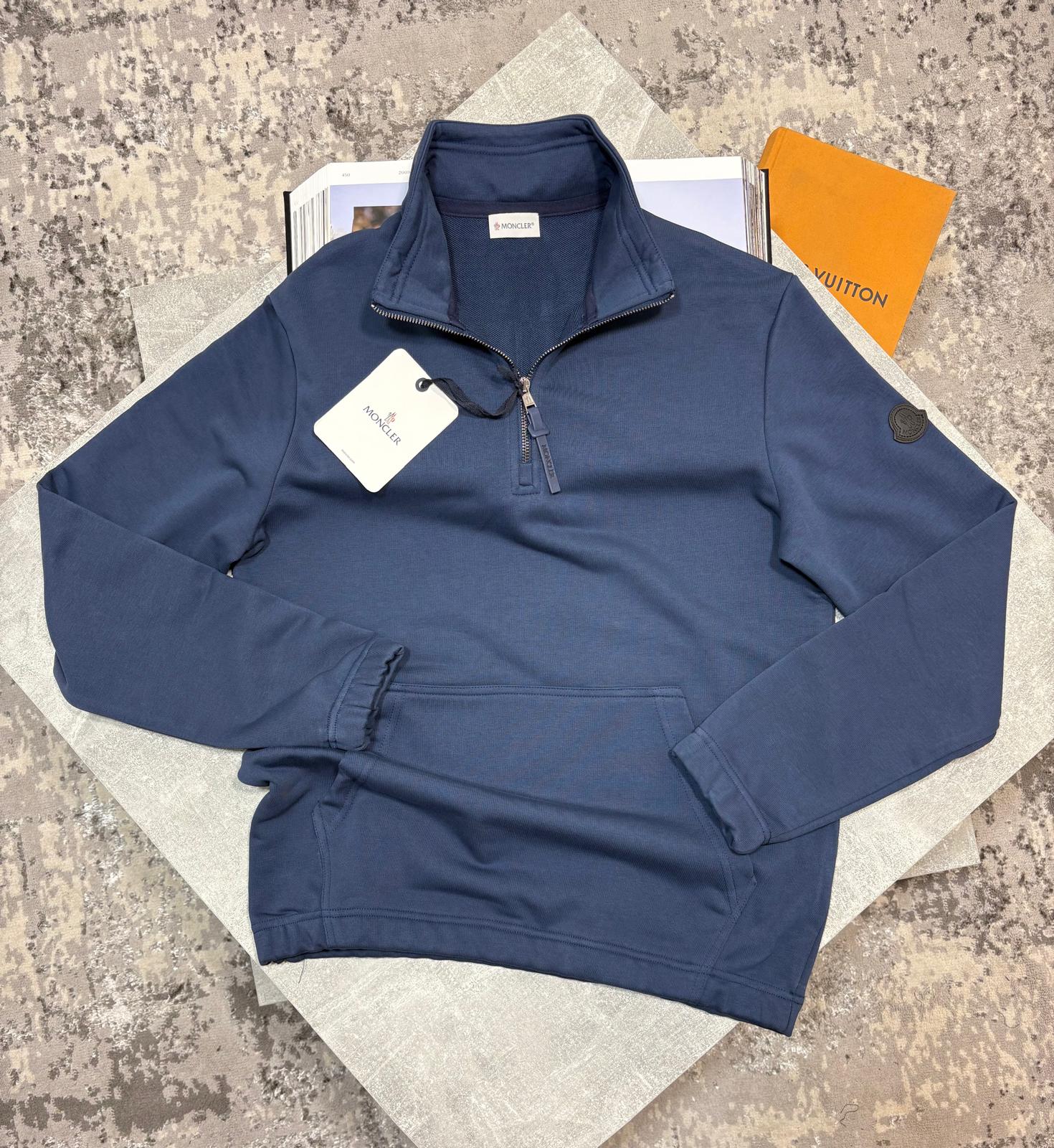 Cler 1/4 Zips Navy Blue