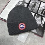 Goose Beanie Dark Grey