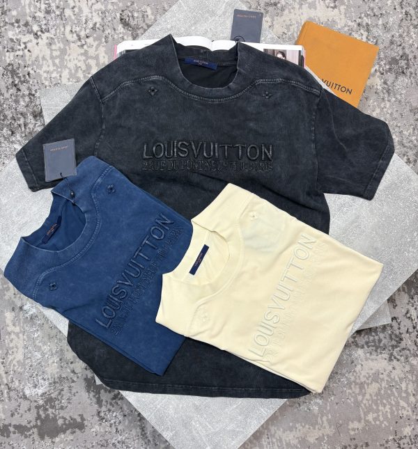 LV Tshirt Blue - Image 2