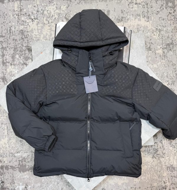 LV Puffer Jacket Black