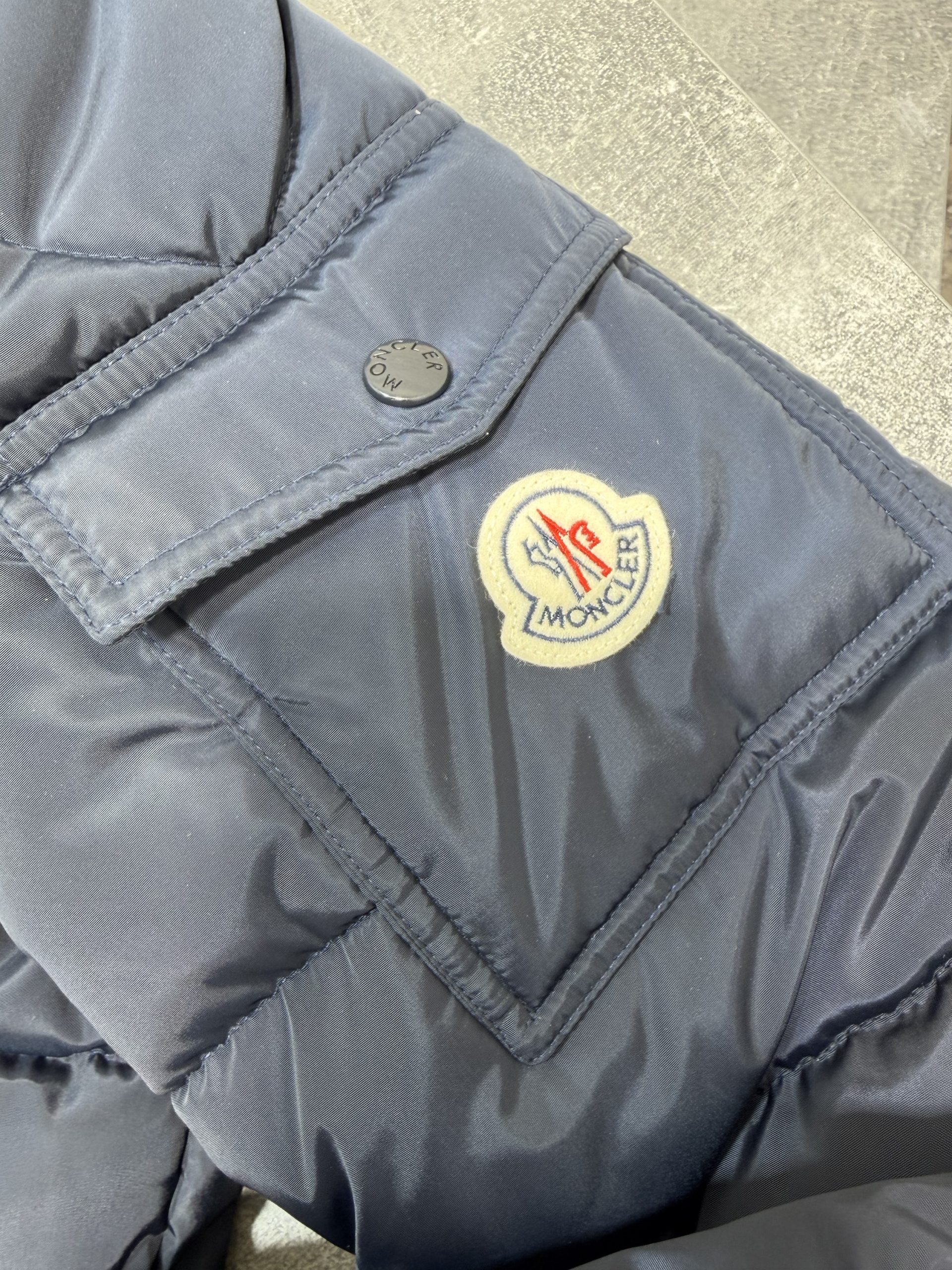 CLER Maya Matte Navy Jacket - Image 2