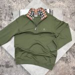Burb 1/4 Zips Green