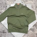 Burb 1/4 Zips Green