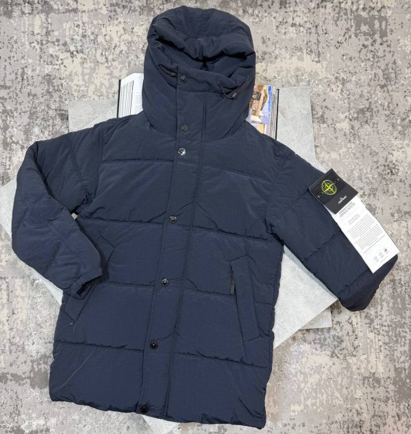 Stone island puffer Jacket Navy Blue - Image 2