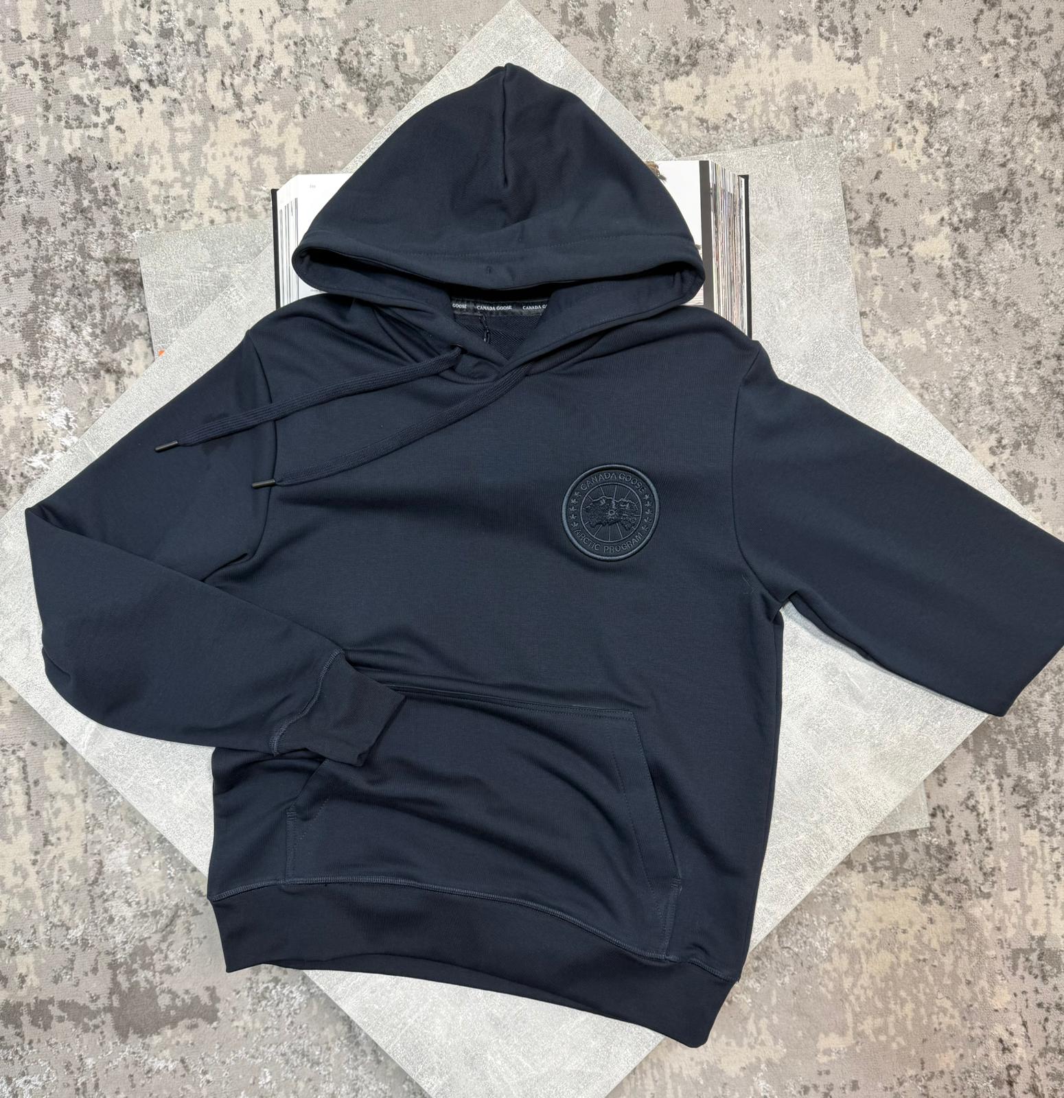 Goose Hoodie Navy