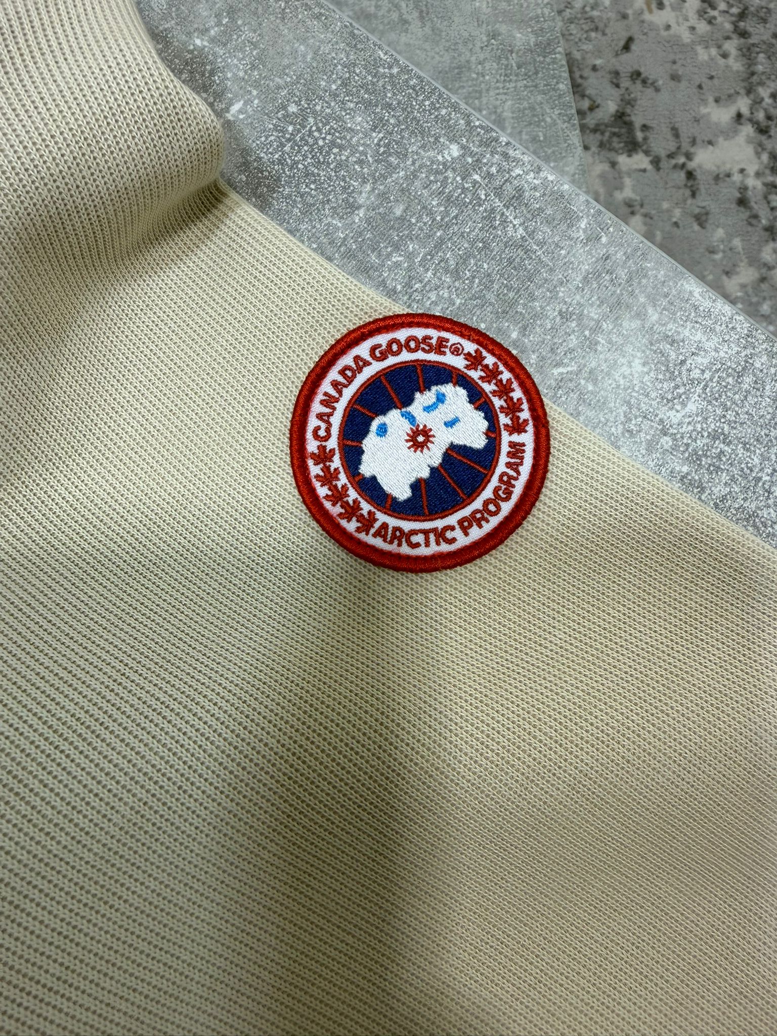 Goose 1/4 Zip Biege - Image 2