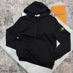 Stone Hoodie Black