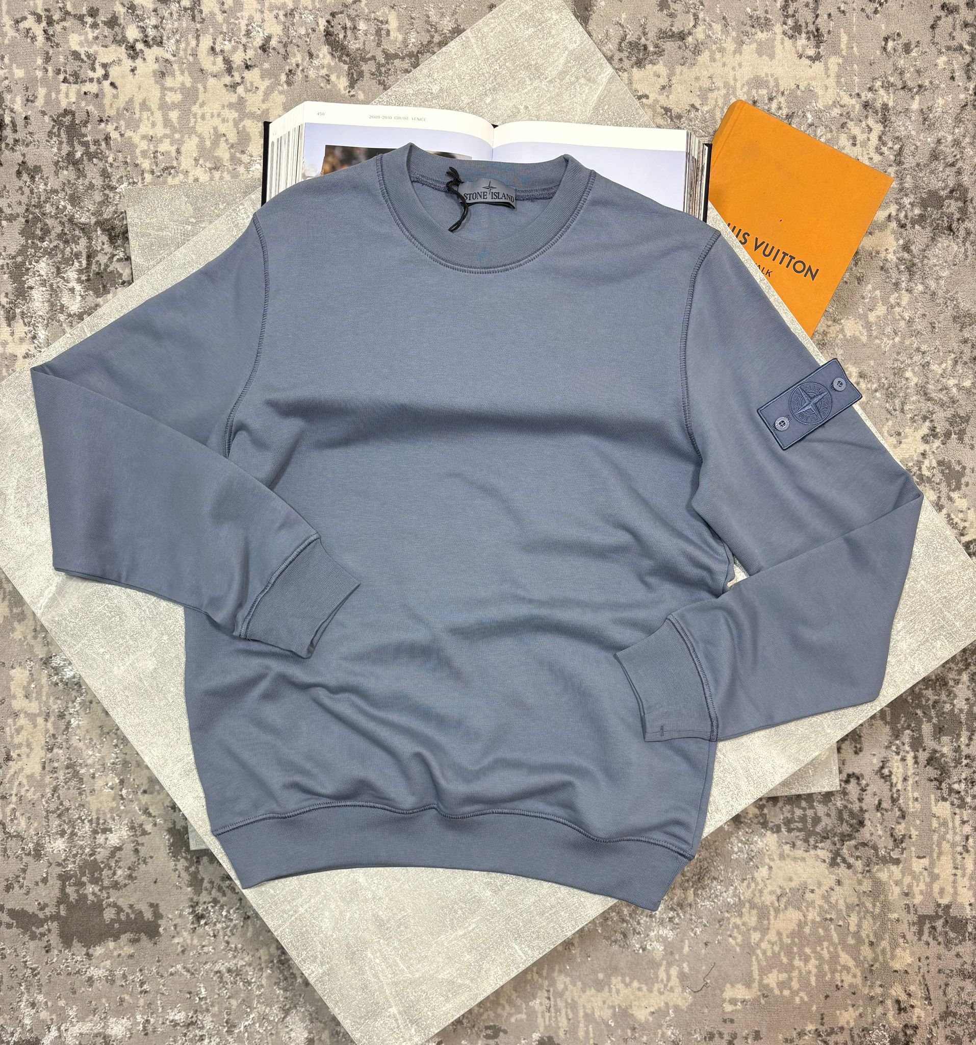 Stone Jumper Ghost Badge - Pale Blue