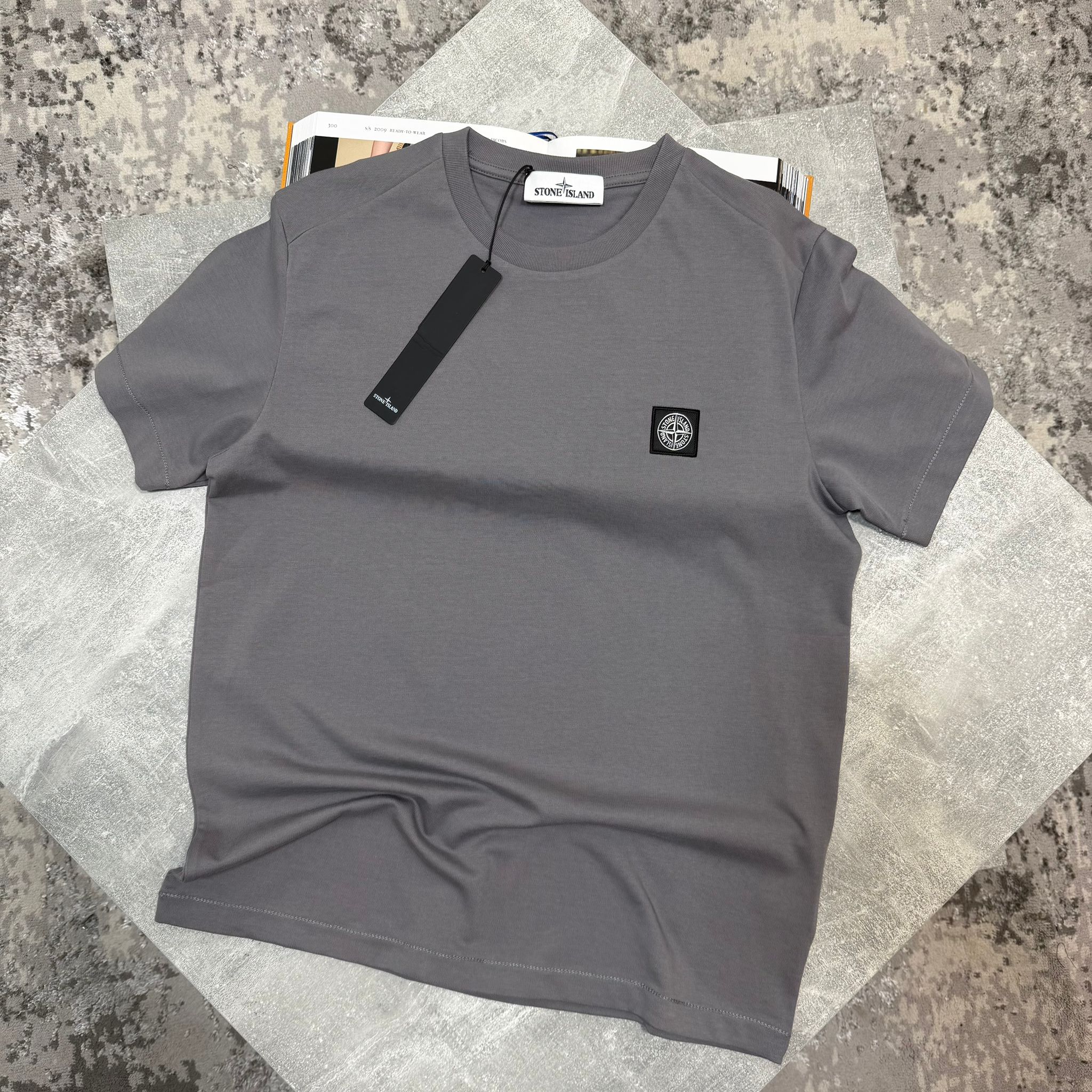 Stone Tshirt Charcoal