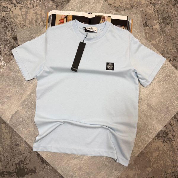 Stone Tshirt Light Blue