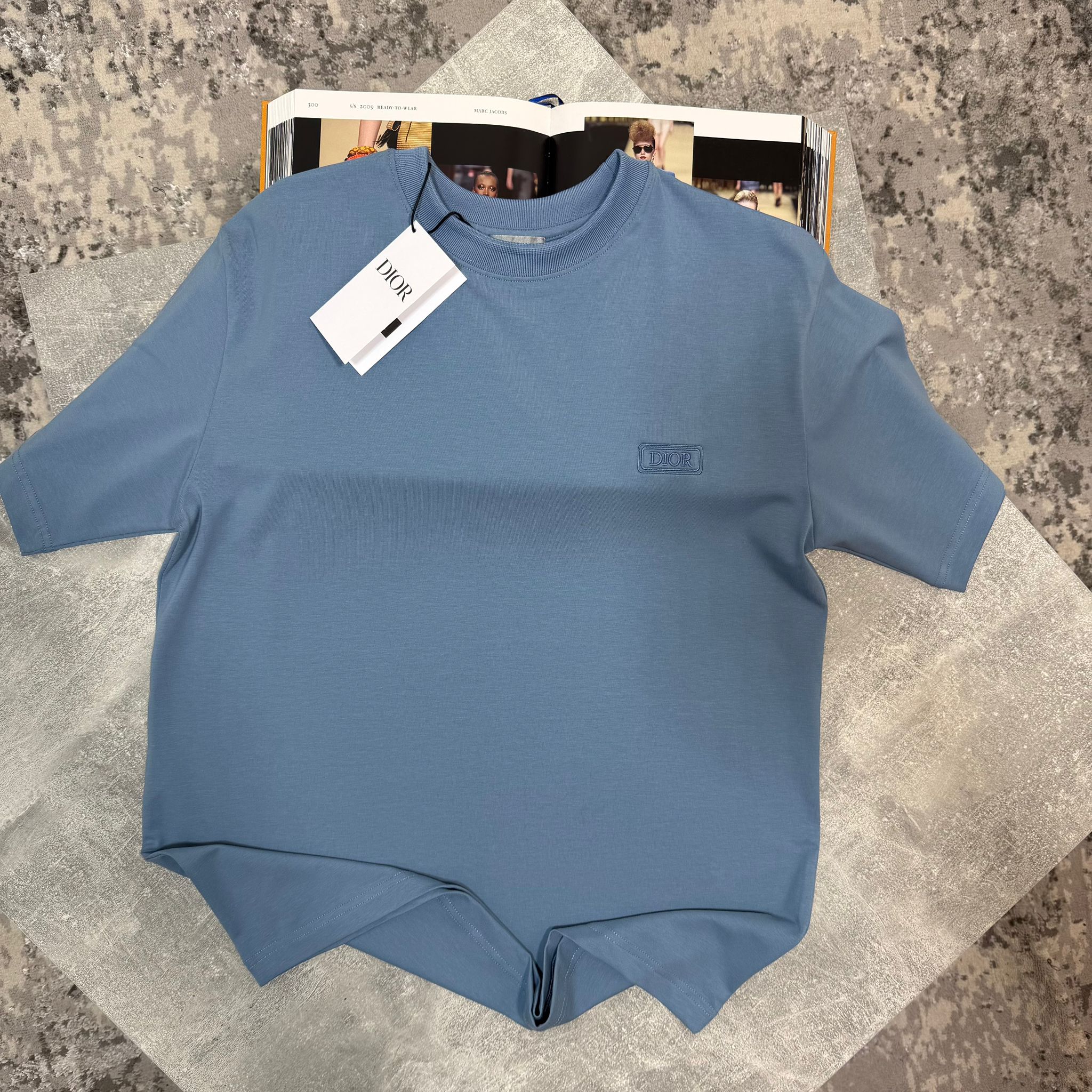 Ior Tshirt Slate Blue