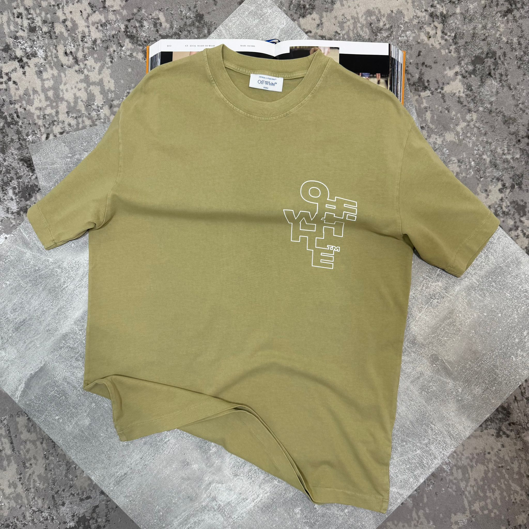 OW Tshirt Lime