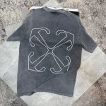 OW Tshirt Washed Grey