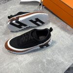 Hermes Trainers Brown