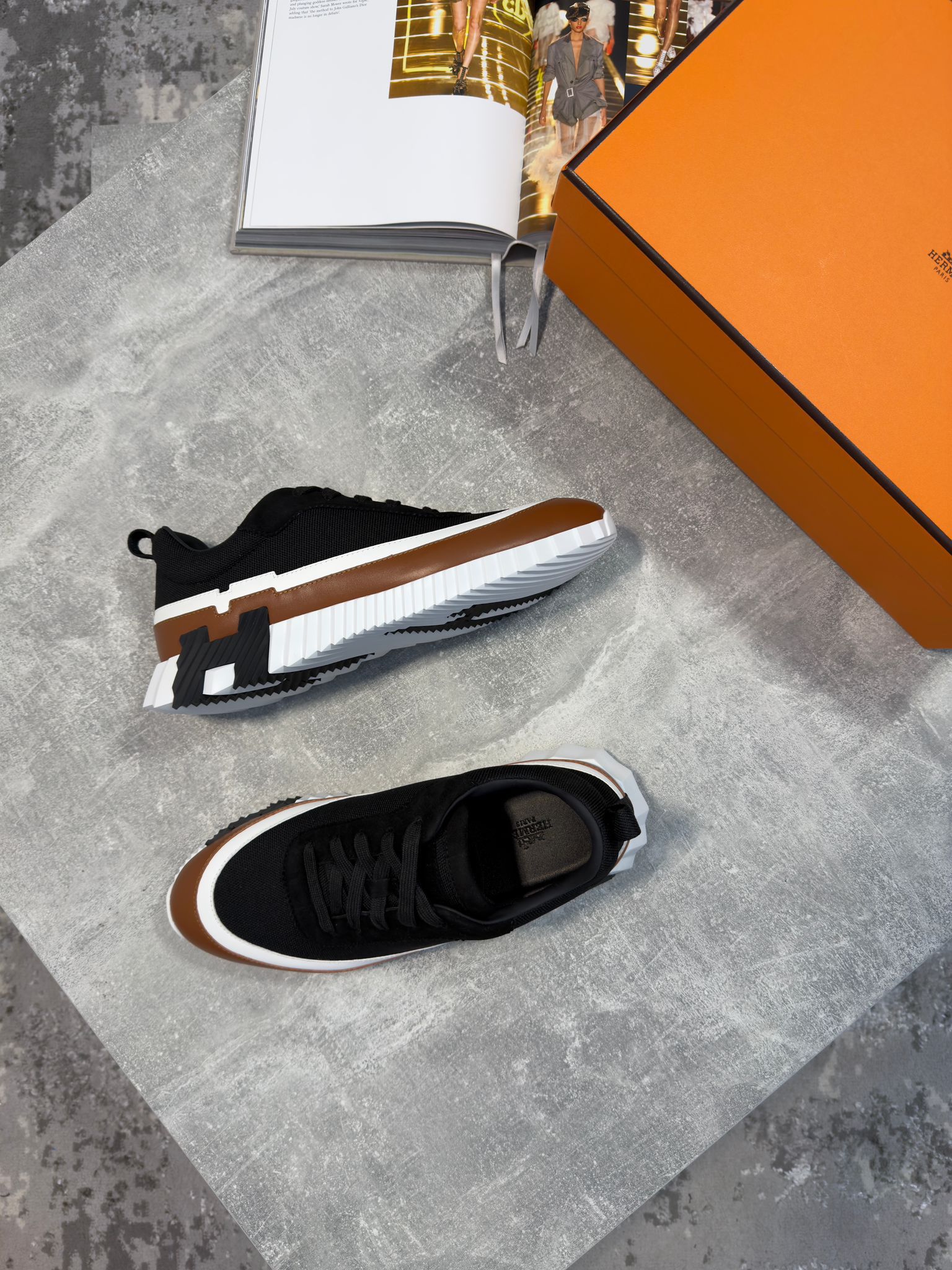Hermes Trainers Brown - Image 4