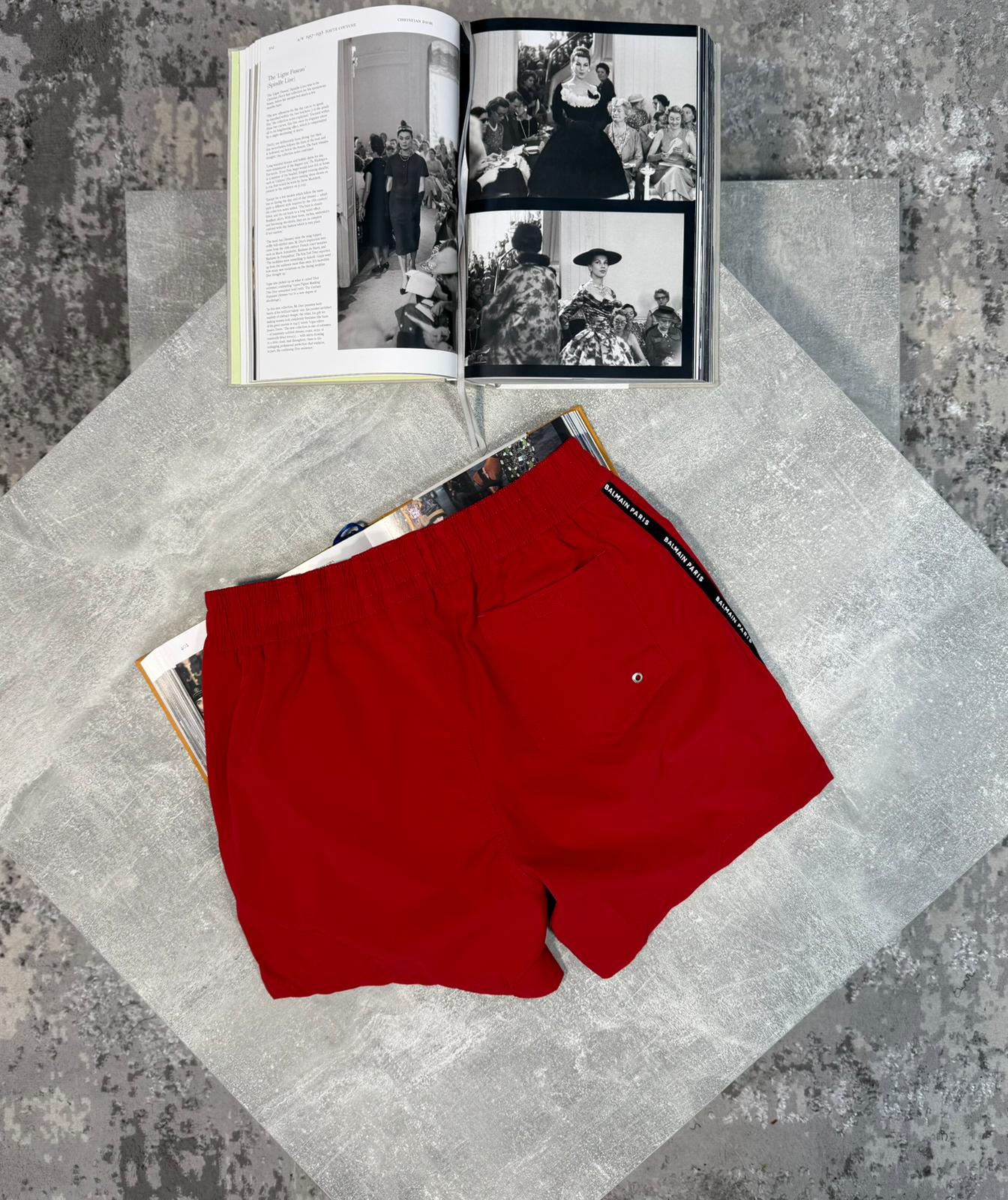 Balm Shorts Red - Image 2