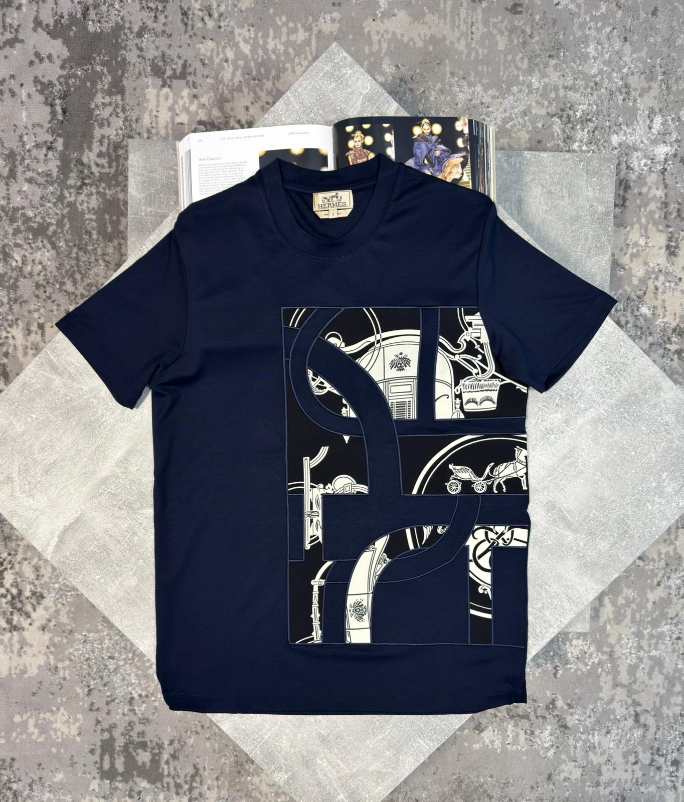 Herm Tshirt Navy