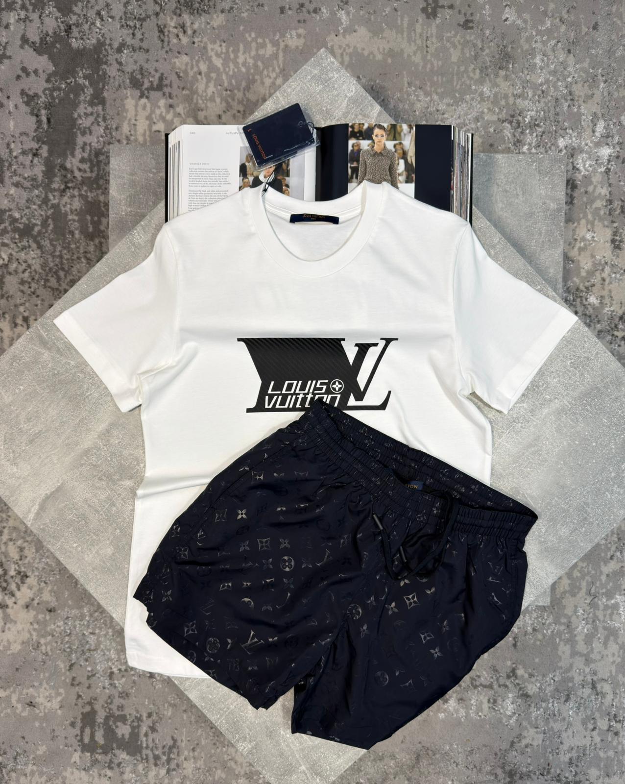 LV Tshirt White - Image 4