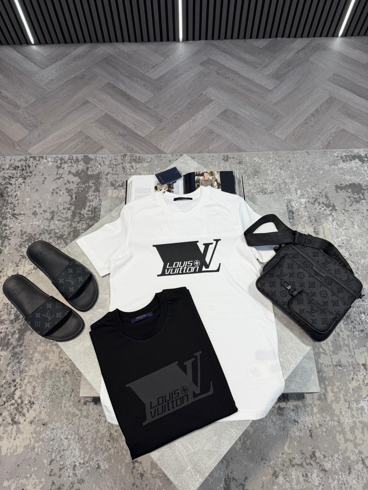LV Tshirt White - Image 3