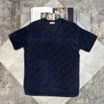 CD ablique Tshirt Navy