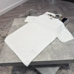 CD ablique Tshirt White