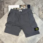 Stone Cargo shorts Charcoal