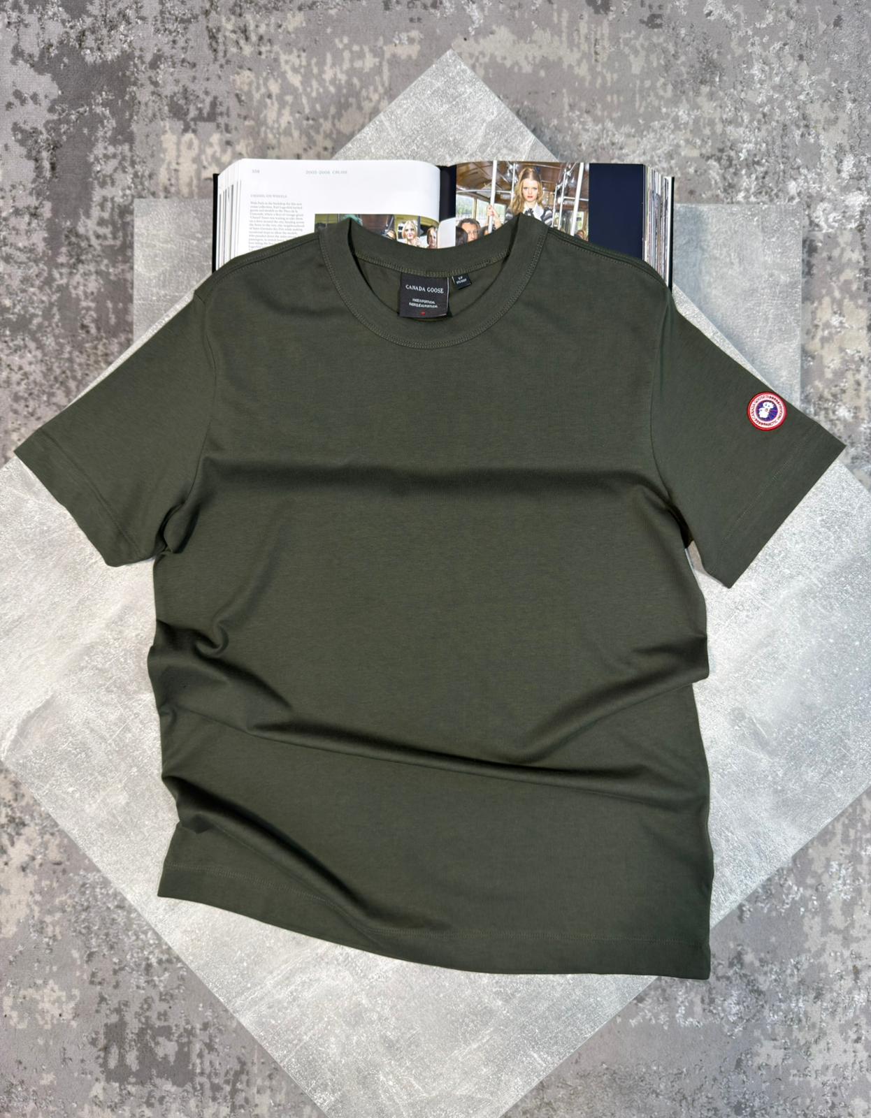 Goose Tshirt Deep Green