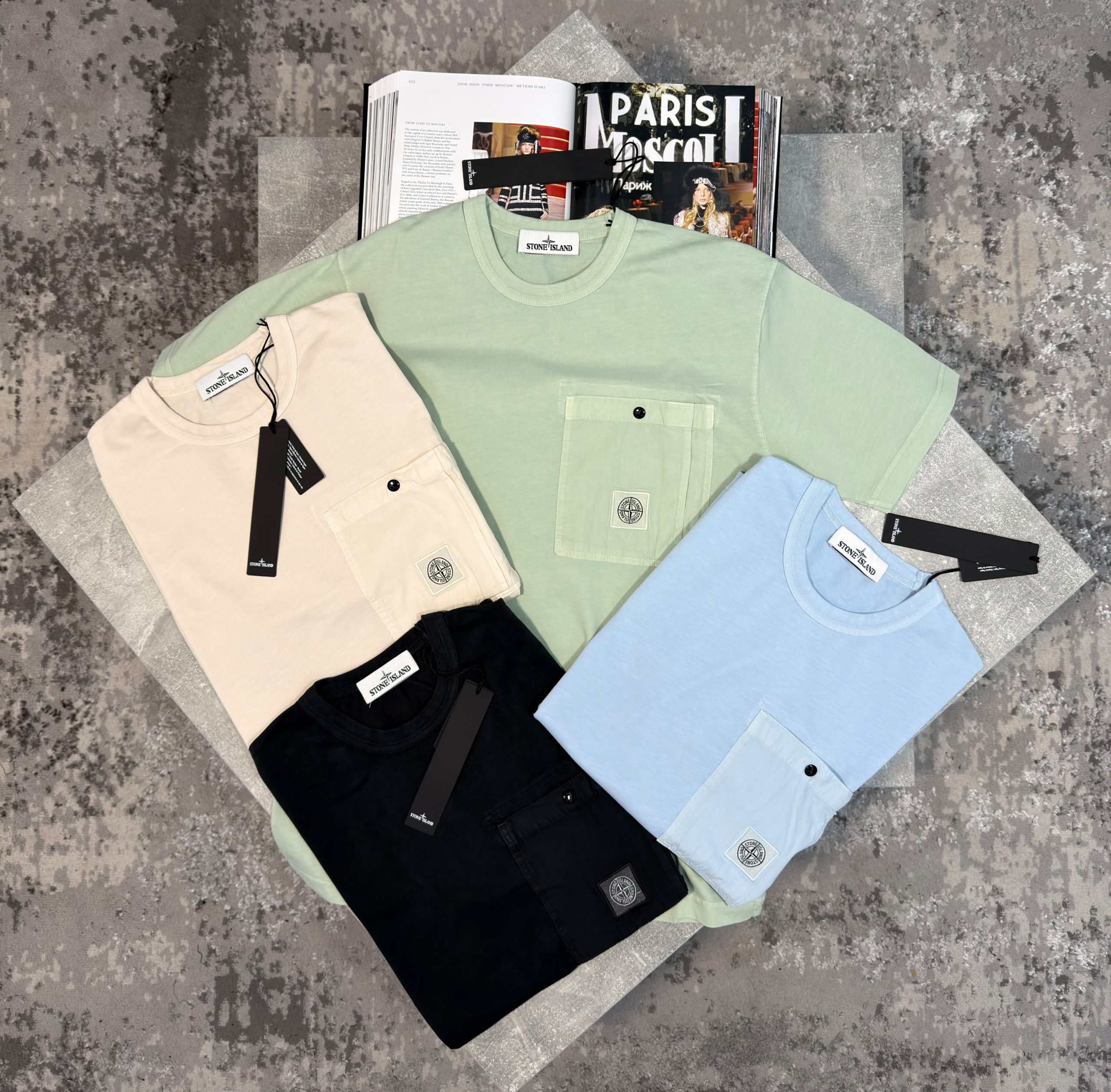 Stone Tshirt Green - Image 2