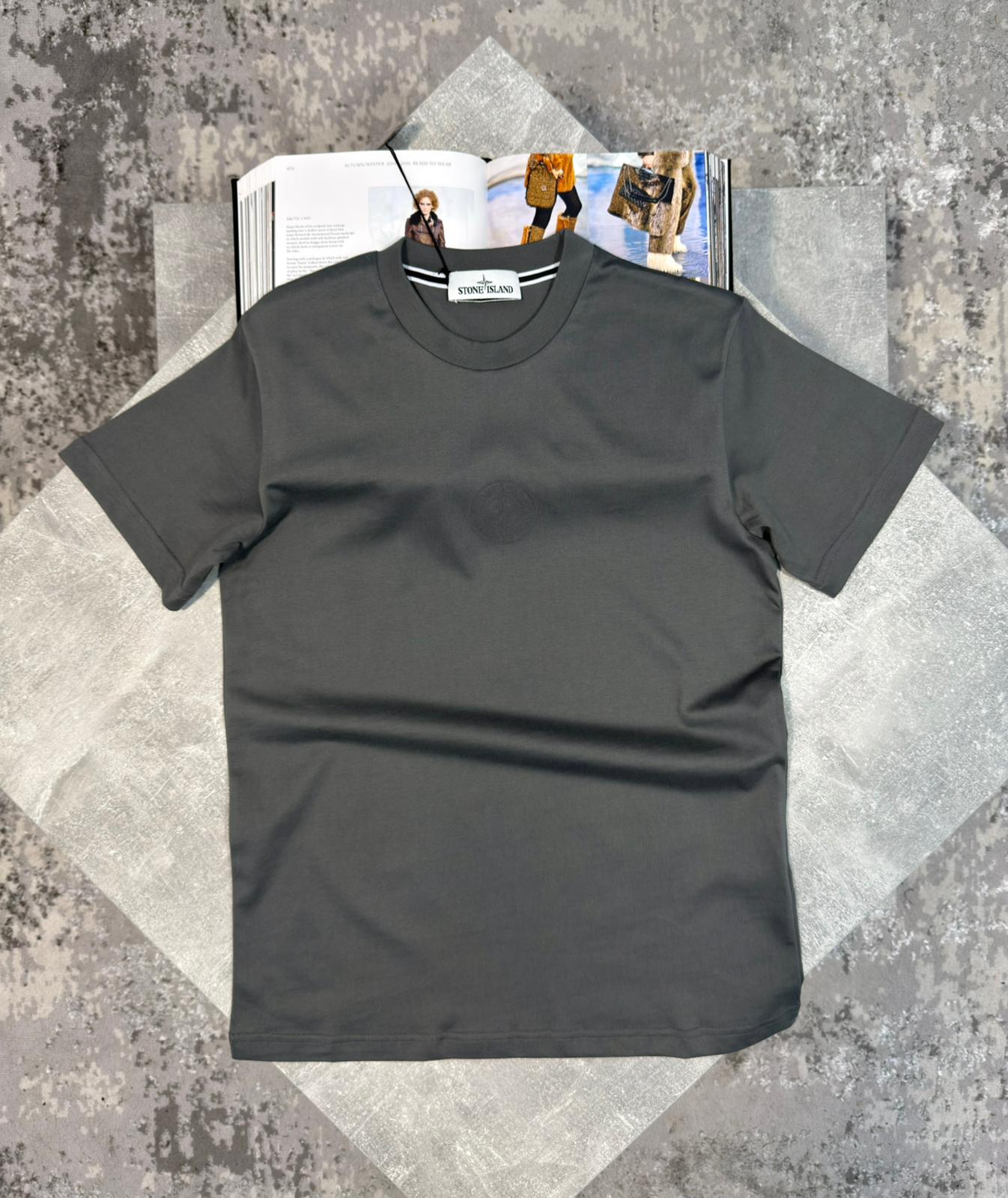 Stone Tshirt Charcoal