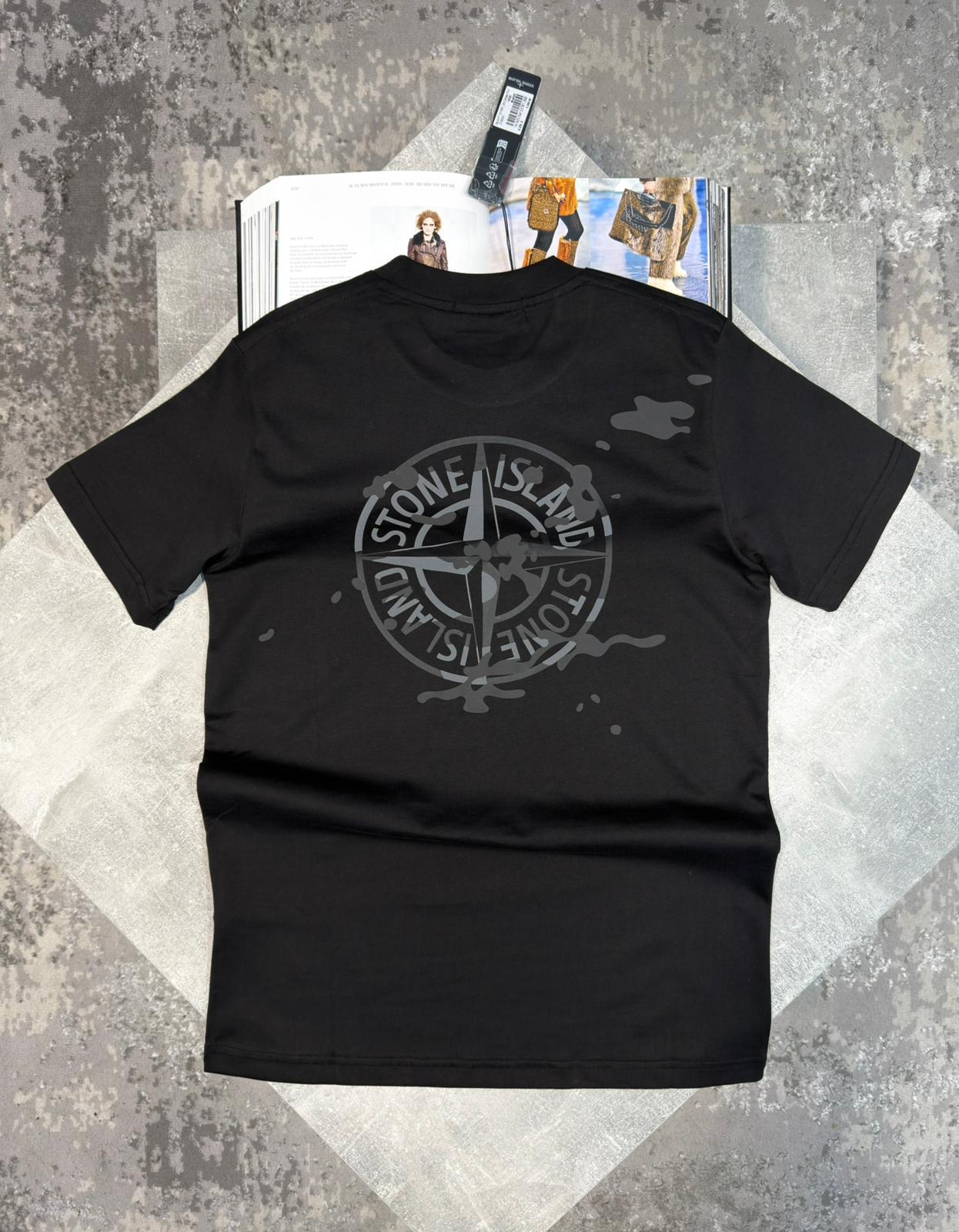 Stone Tshirt Black - Image 2