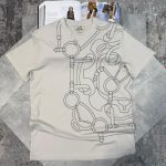 Herm Tshirt Beige