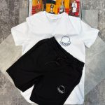 MNCLR cotton shorts Black