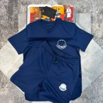 MNCLR cotton shorts Blue